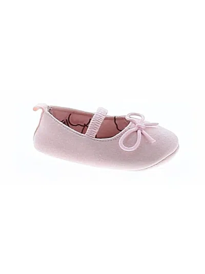 Pre-owned Gerber Babies' Booties In Pink