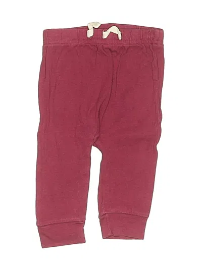Pre-owned Gerber Babies' Casual Pants In Burgundy