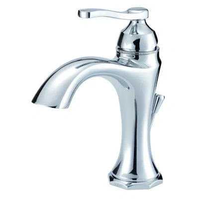 Gerber Draper Single Hole Bathroom Faucet With Drain Assembly In Chrome