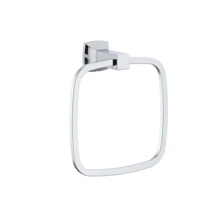 Gerber Fairbanks Wall Mounted Towel Ring In Chrome