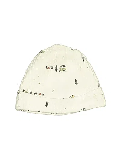 Pre-owned Gerber Babies' Hat In White