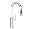 Gerber Kinzie Single Handle Pull Down Sprayer Kitchen Faucet In Chrome