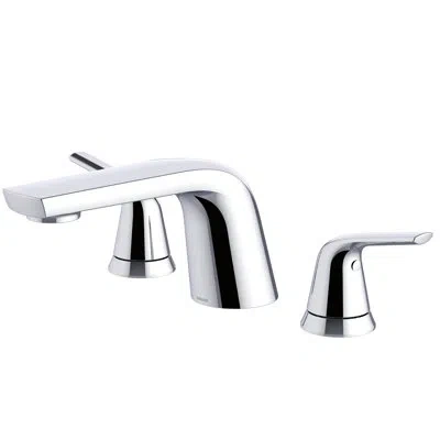 Gerber Lemora Double Handle Wall Mounted Roman Tub Faucet In Chrome