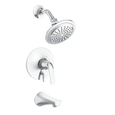 Gerber Lemora Tub And Shower Faucet In Chrome
