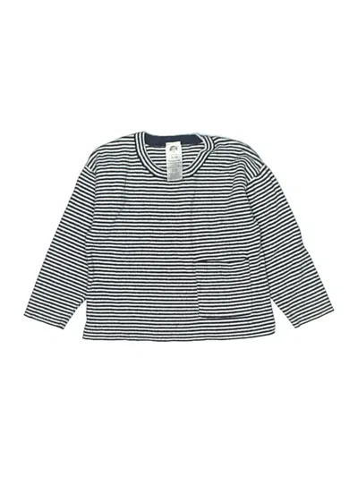 Pre-owned Gerber Kids' Long Sleeve Henley In Blue