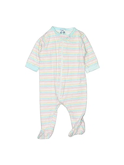 Pre-owned Gerber Babies' Long Sleeve Outfit In Blue