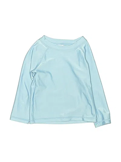 Pre-owned Gerber Kids' Long Sleeve T-shirt In Blue