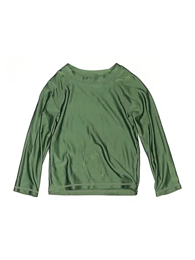 Pre-owned Gerber Kids' Long Sleeve T-shirt In Green