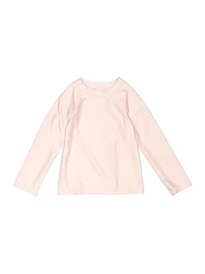 Pre-owned Gerber Kids' Long Sleeve T-shirt In Pink