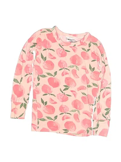 Pre-owned Gerber Kids' Long Sleeve T-shirt In Pink