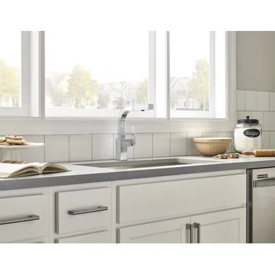 Gerber Mid-town Single Handle Pull-out Kitchen Faucet In Chrome
