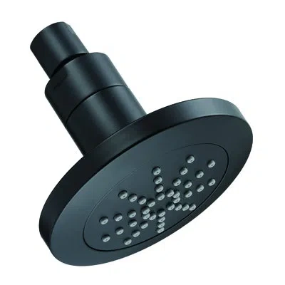 Gerber Mono Chic Full/standard Fixed Shower Head In Satin Black