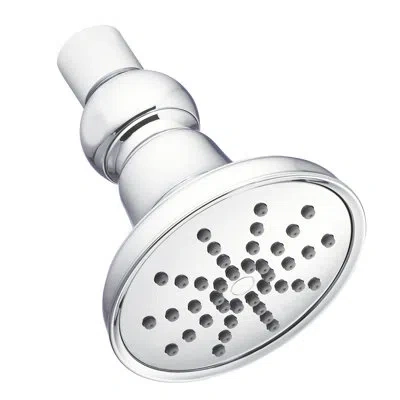 Gerber Mono Massage/jet Fixed Shower Head In Chrome