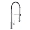 Gerber Parma Pre-rinse Single Handle Spring Pull-down Kitchen Faucet In Chrome
