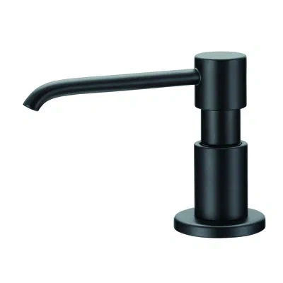 Gerber Parma Soap Dispenser In Satin Black