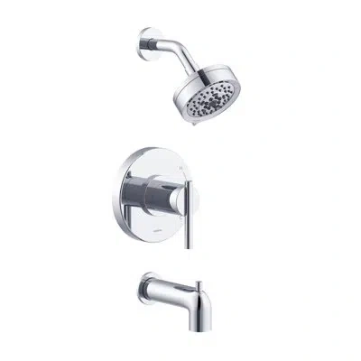 Gerber Parma Tub & Shower Faucet In Chrome