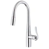 Gerber Selene® Single Handle Pull-down Kitchen Faucet 1.75gpm Stainless Steel In Chrome