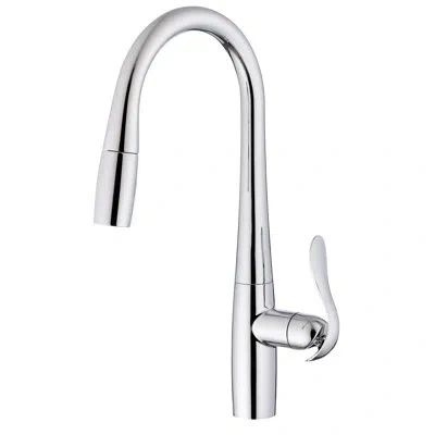 Gerber Selene® Single Handle Pull-down Kitchen Faucet 1.75gpm Stainless Steel In Chrome