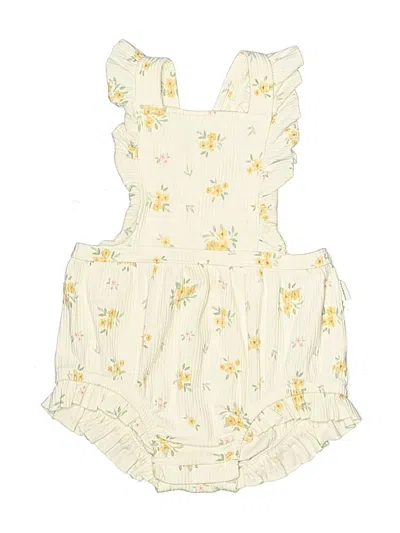 Pre-owned Gerber Kids' Short Sleeve Outfit In Yellow