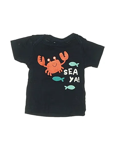 Pre-owned Gerber Babies' Short Sleeve T-shirt In Blue