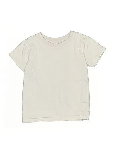 Pre-owned Gerber Kids' Short Sleeve T-shirt In White