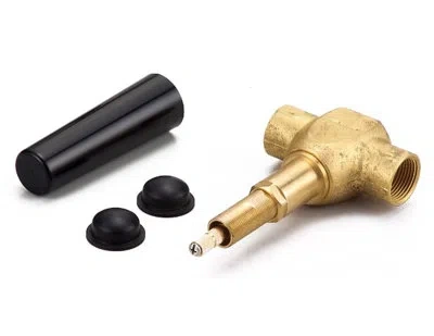Gerber Single Handle 0.75" Volume Control Valve In Rough Brass