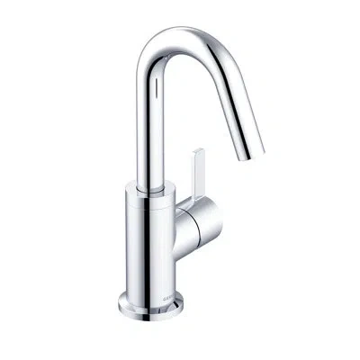 Gerber Single Hole Bathroom Faucet With Drain Assembly In Chrome