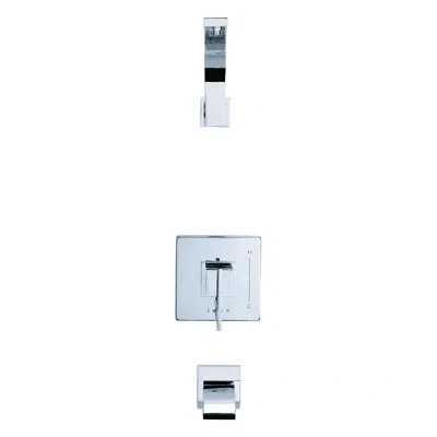 Gerber Sirius Pressure Balanced Tub And Shower Faucet In Chrome