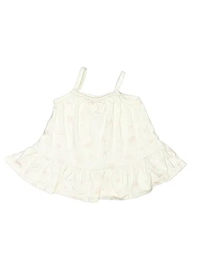 Pre-owned Gerber Kids' Sleeveless Blouse In White