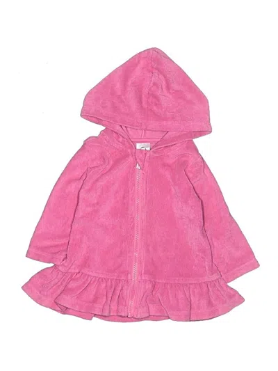 Pre-owned Gerber Babies' Swimsuit Cover Up In Pink