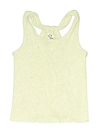 Pre-owned Gerber Kids' Tank Top Green Halter Neckline Tops