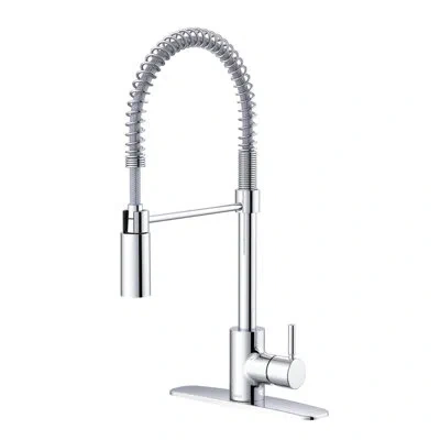 Gerber The Foodie Pre-rinse Single Handle Kitchen Faucet In Chrome