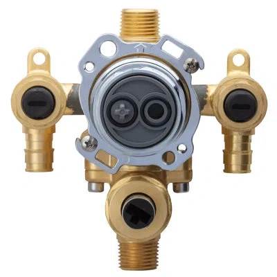 Gerber Treysta Tub And Shower Valve In Rough Brass