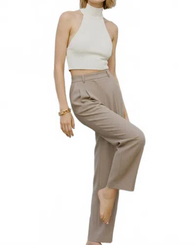 Gergana Ivanova Alexandra Pants In Beige In Neutral