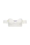 Gergana Ivanova Women's Ava Top White In White