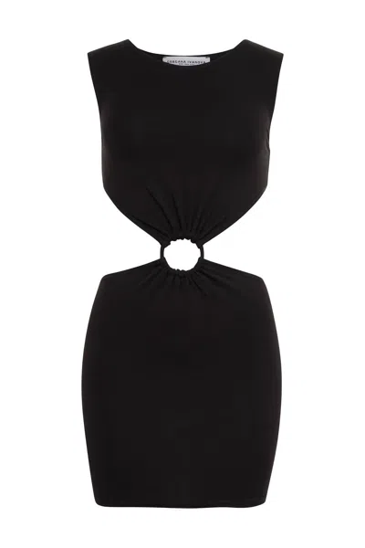 GERGANA IVANOVA OLIVIA DRESS IN BLACK