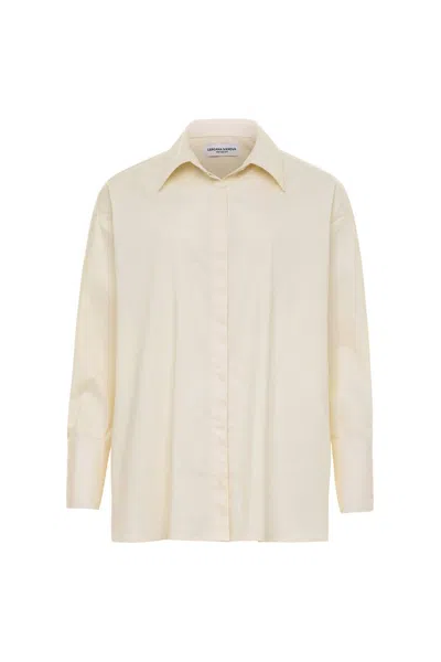 GERGANA IVANOVA WOMEN'S AMBER SHIRT IN BEIGE