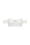 Gergana Ivanova Women's Ava Top White In White