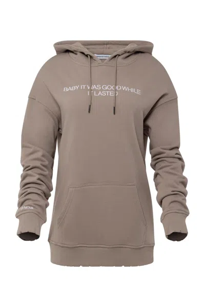 Gergana Ivanova Women's Baby Hoodie In Tan In Multi