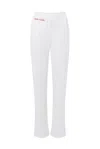 Gergana Ivanova Women's Booked & Busy Jogger Pants In White In White