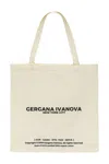 Gergana Ivanova Women's Classic Tote Bag In Beige In Beige