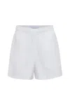 Gergana Ivanova Women's Cotton Isabella Shorts In White In White
