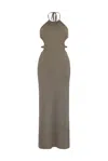 Gergana Ivanova Women's Kristina Dress In Tan In Brown