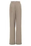 Gergana Ivanova Women's Neutrals Alexandra Pants Beige Tencel In Beige