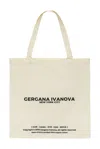 Gergana Ivanova Women's Classic Tote Bag In Beige