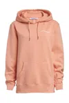 Gergana Ivanova Women's Yellow / Orange Organic Cotton Hoodie In Salmon In Multi