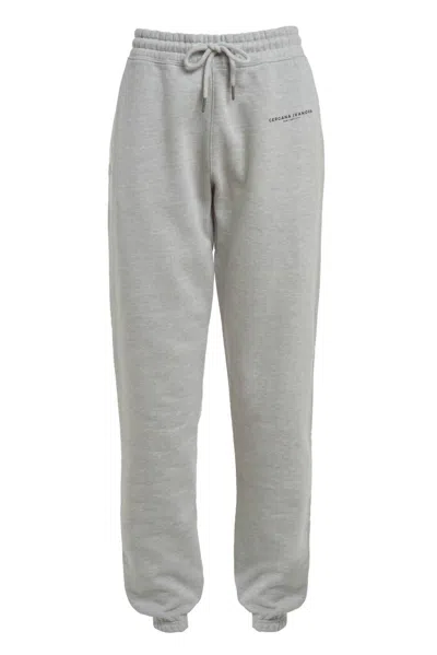 GERGANA IVANOVA WOMEN'S ORGANIC COTTON JOGGER PANTS IN GREY