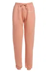 Gergana Ivanova Women's Organic Cotton Jogger Pants In Salmon In Multi