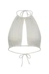 Gergana Ivanova Women's Neutrals Sophia Top Milk In White