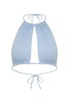 Gergana Ivanova Women's Sophia Top In Sky Blue In Blue